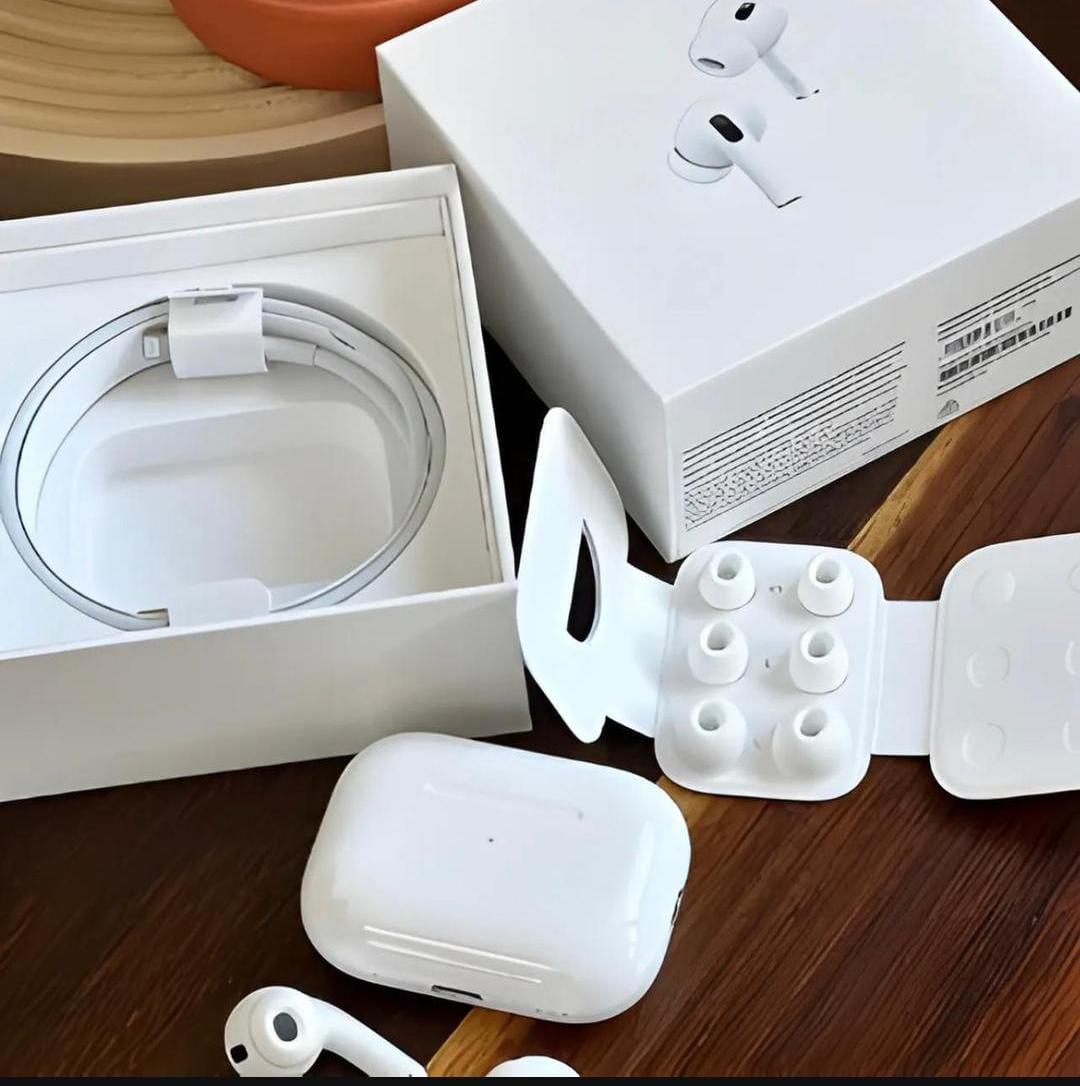 Wireless AirPods Pro 2 White with ANC & 96H Battery