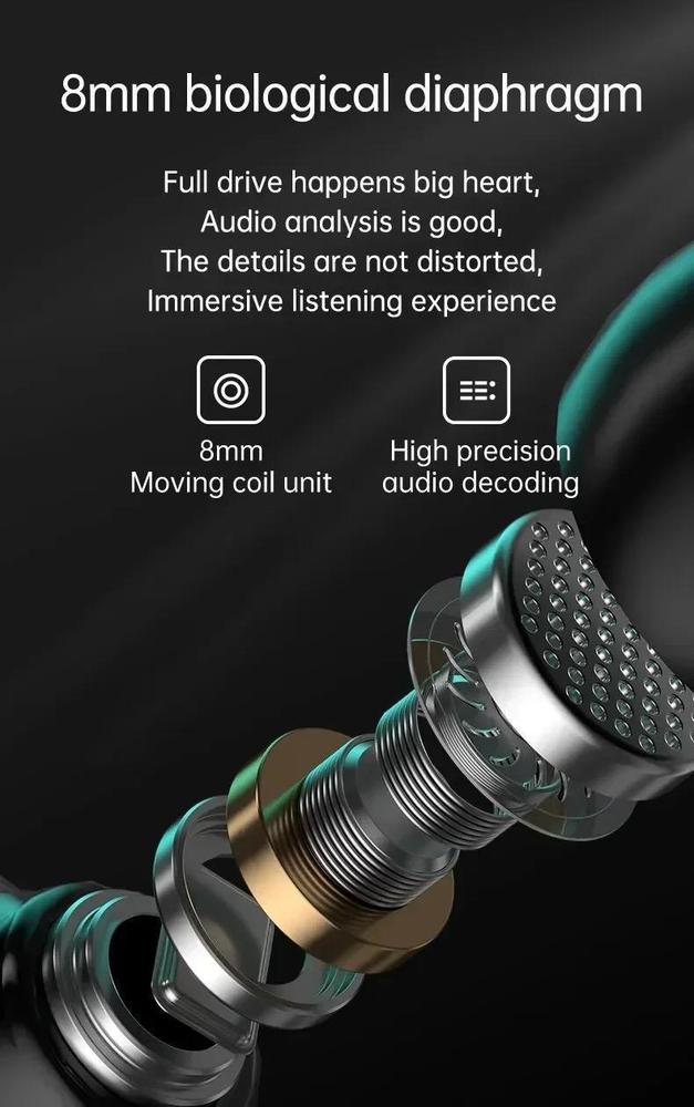 M25 Wireless Gaming Earbuds Black Noise Cancelling Bluetooth 5.0